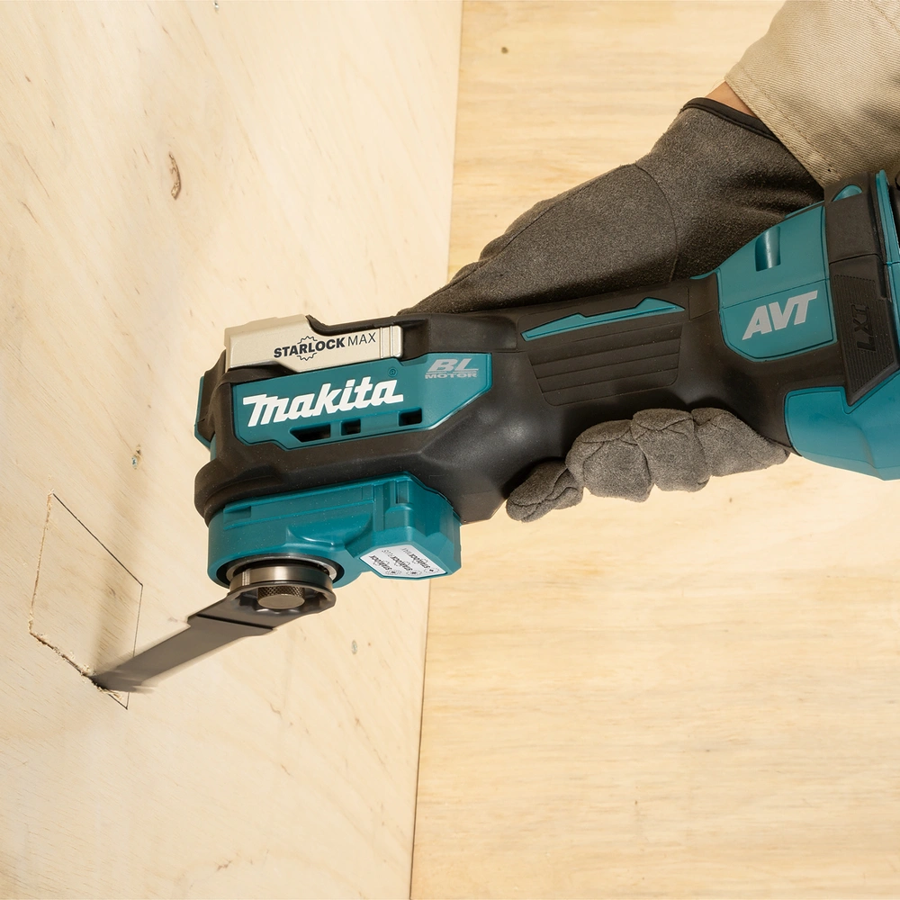 Многофункциональный инструмент Makita DTM52RTJX1 синий/черный — миниатюра 10