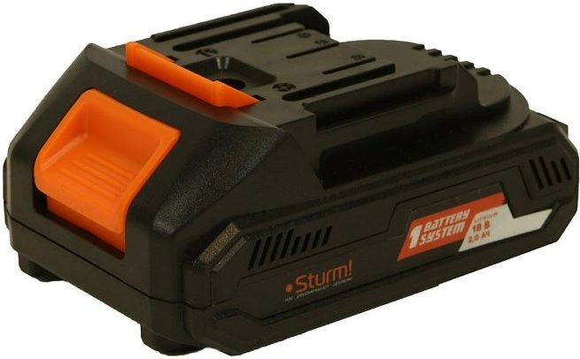 Батарея аккумуляторная Sturm! SBP1802 18В 2Ач Li-Ion — фото 1