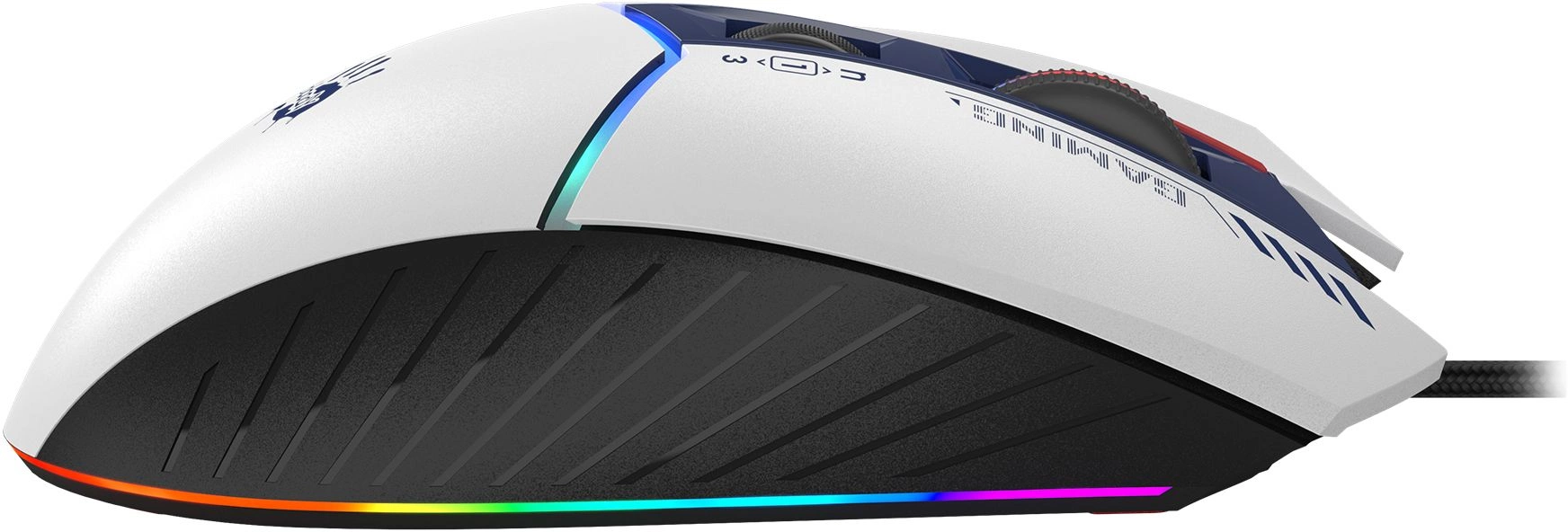 Мышь A4Tech Bloody W95 Max Sports синий/белый оптическая 12000dpi USB 10but (W95 MAX SPORTS NAVY) — миниатюра 5