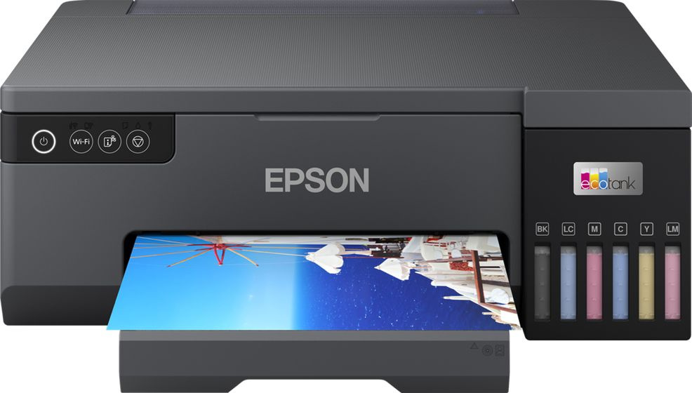 Принтер струйный Epson L8050 (C11CK37405/C11CK37506/37507) A4 WiFi черный (C11CK37405/C11CK37506/37507)