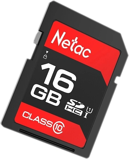 Флеш карта SDHC 16GB Netac NT02P600STN-016G-R P600 w/o adapter — миниатюра 2