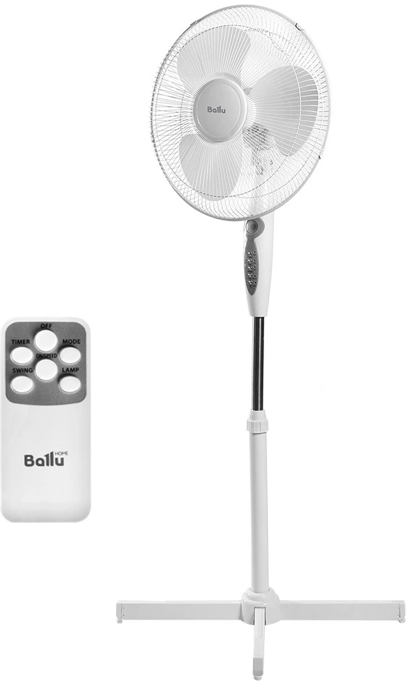 Вентилятор напольный Ballu BFF-840 45Вт скоростей:3 ПДУ белый — миниатюра 7