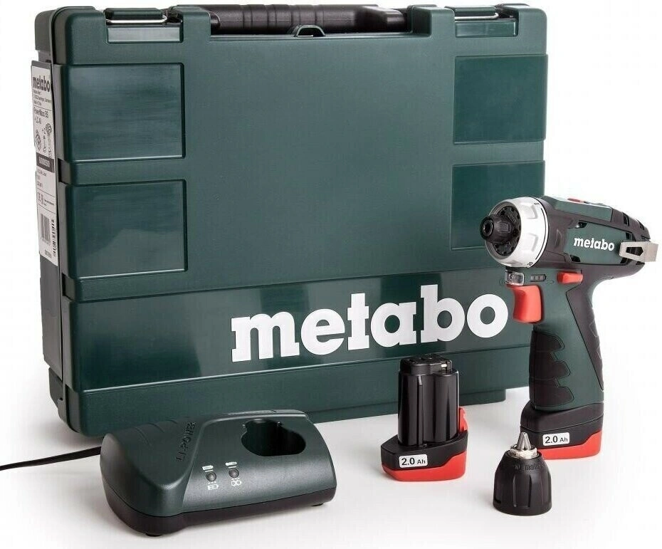 Дрель-шуруповерт Metabo PowerMaxx BS 12 BL аккум. патрон:быстрозажимной (кейс в комплекте) (601721500) — миниатюра 5