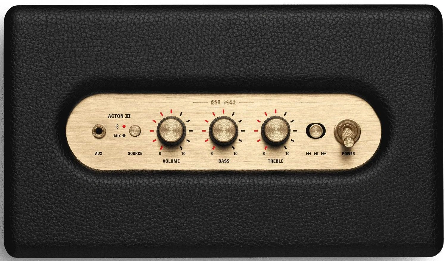 Колонка порт. Marshall Acton III черный/золотистый 60W 2.1 BT/3.5Jack 10м — миниатюра 4