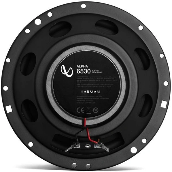 Колонки автомобильные Infinity Alpha 6530 290Вт 91дБ 4Ом 16см (6.5дюйм) (ком.:2кол.) коаксиальные трехполосные — миниатюра 2