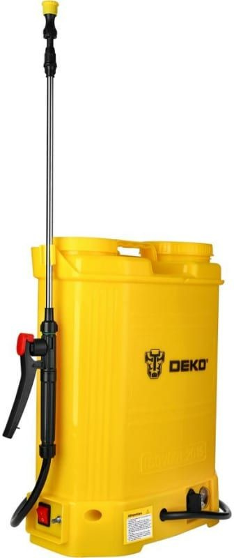 Опрыскиватель Deko DKSP10 аккум. ранц. 16л желтый (065-0954) — миниатюра 2