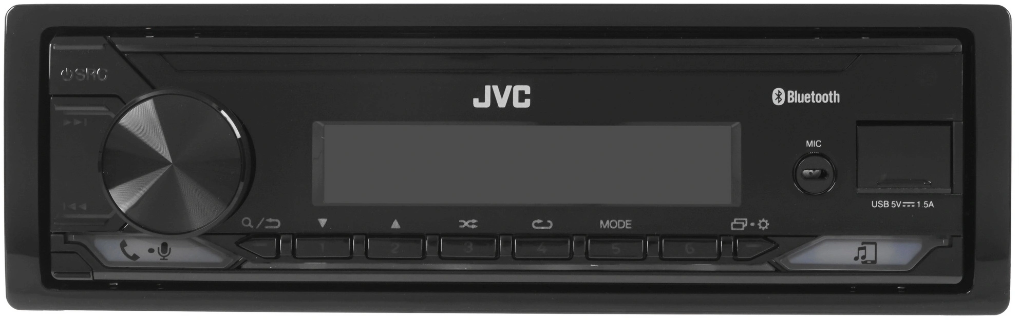 Автомагнитола JVC KD-X182BT 1DIN 4x50Вт v4.2 ПДУ RDS — миниатюра 4