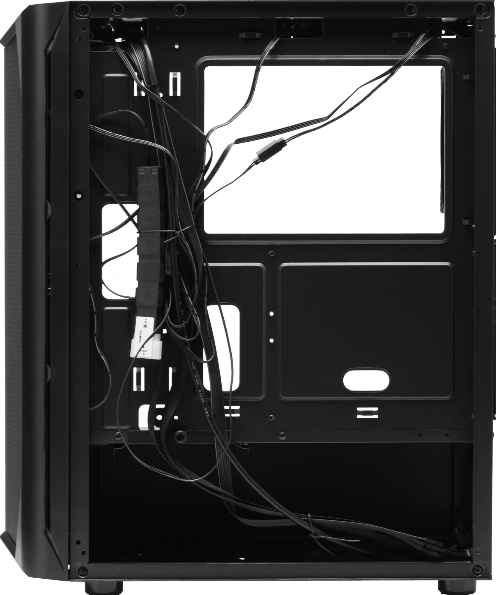 Корпус Zalman N4 REV.1 черный без БП ATX 5x120mm 2x180mm 2xUSB2.0 1xUSB3.0 audio bott PSU — миниатюра 14