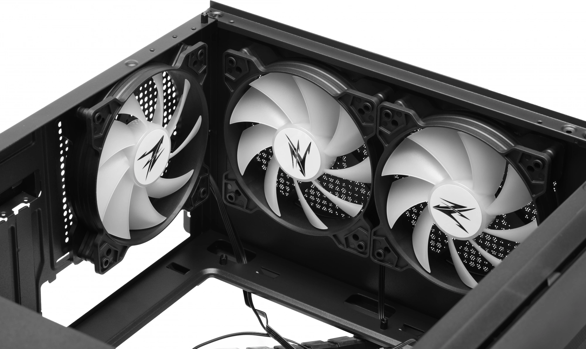 Корпус Zalman N4 REV.1 черный без БП ATX 5x120mm 2x180mm 2xUSB2.0 1xUSB3.0 audio bott PSU — миниатюра 17