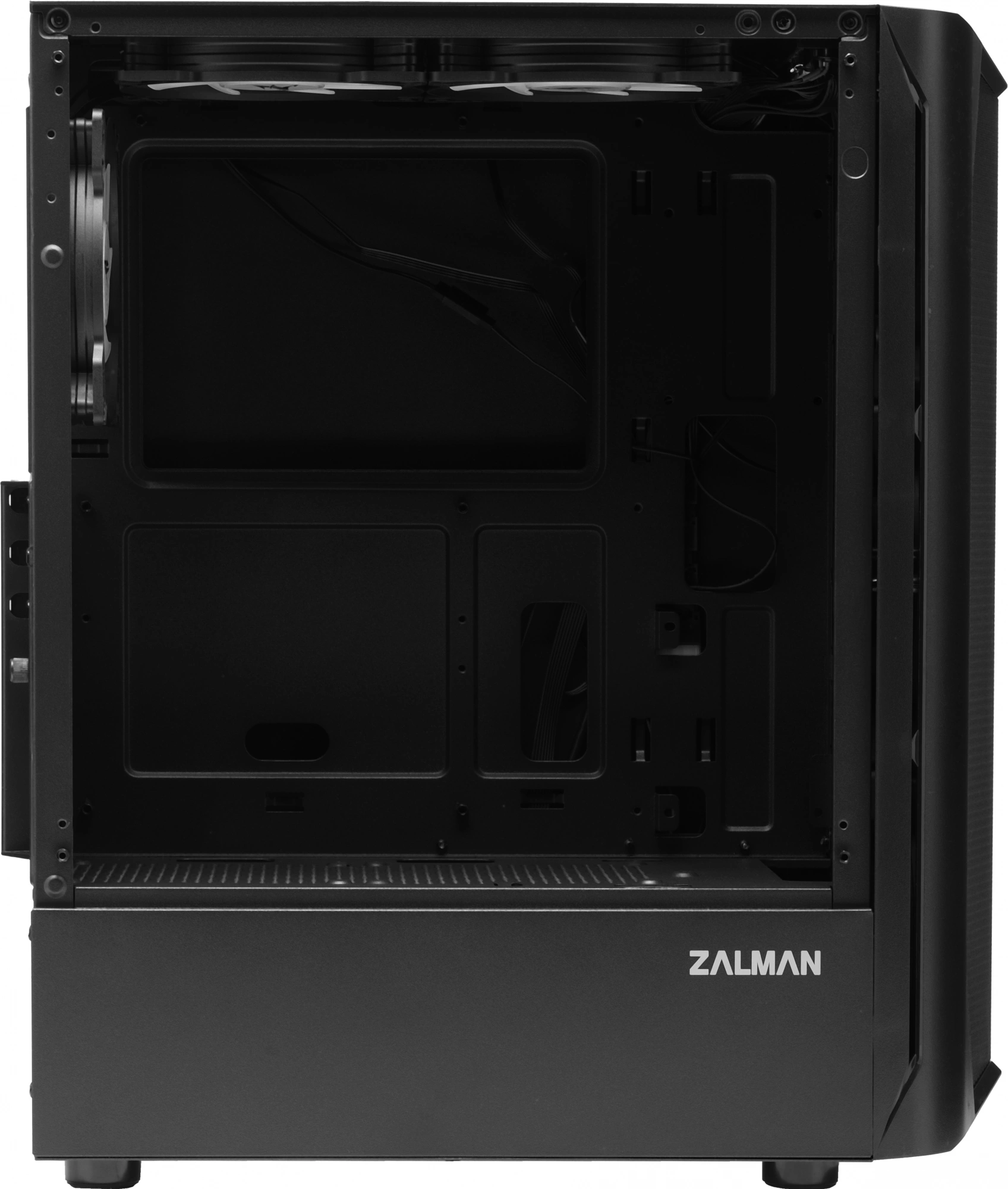 Корпус Zalman N4 REV.1 черный без БП ATX 5x120mm 2x180mm 2xUSB2.0 1xUSB3.0 audio bott PSU — миниатюра 11
