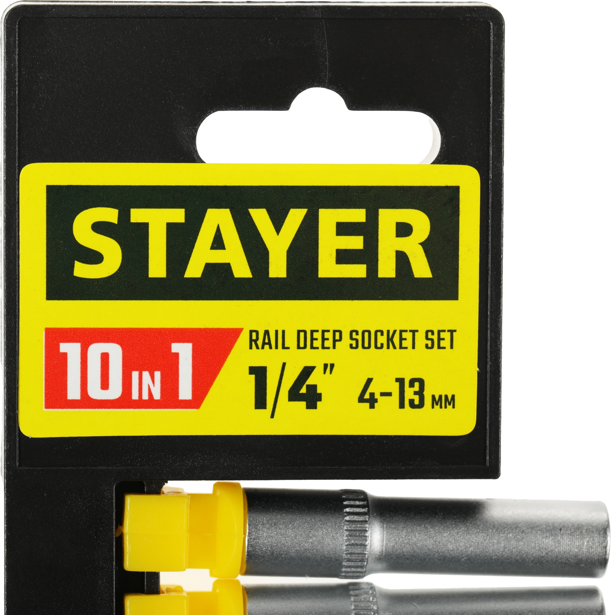 Набор торцевых головок Stayer 27759-H10 в комплекте 10 предметов — миниатюра 2