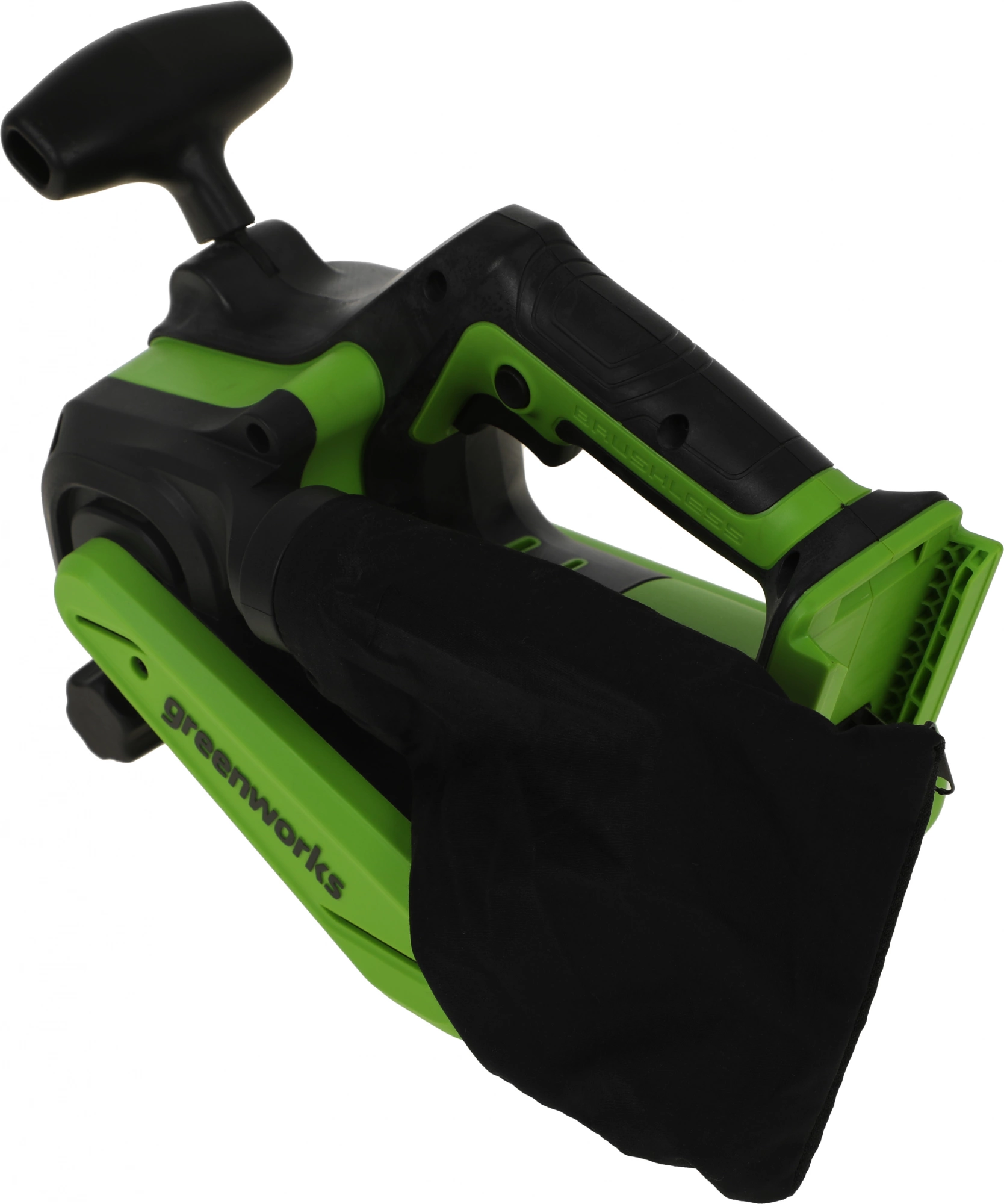 Ленточная шлифовальная машина Greenworks G24BS шир.ленты 76мм (3100607) — миниатюра 4