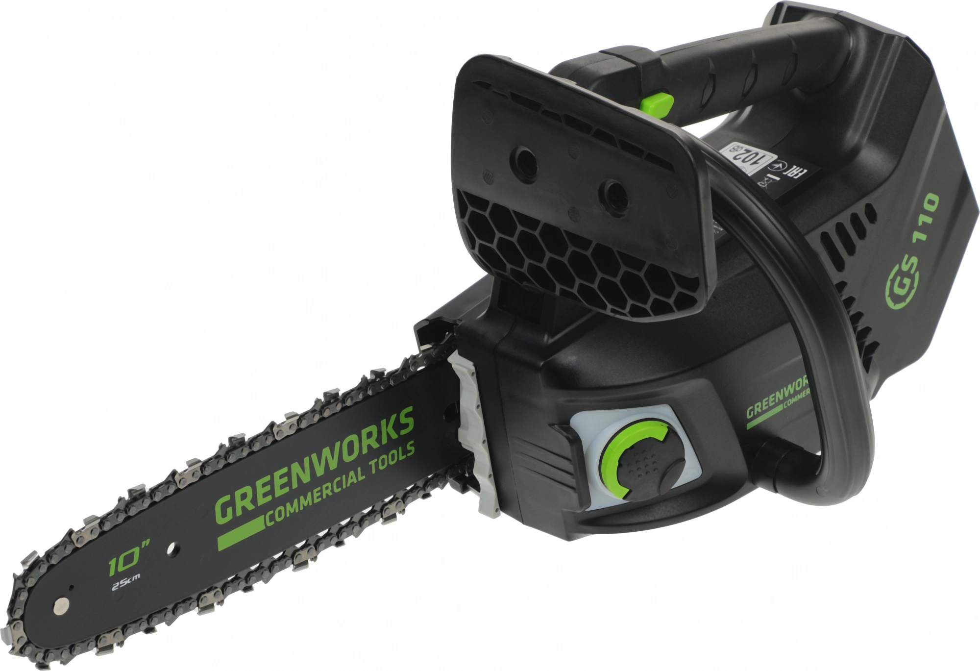 Цепная пила Greenworks GD40TCS аккум. дл.шины:10" (25cm) (2003807) — миниатюра 2