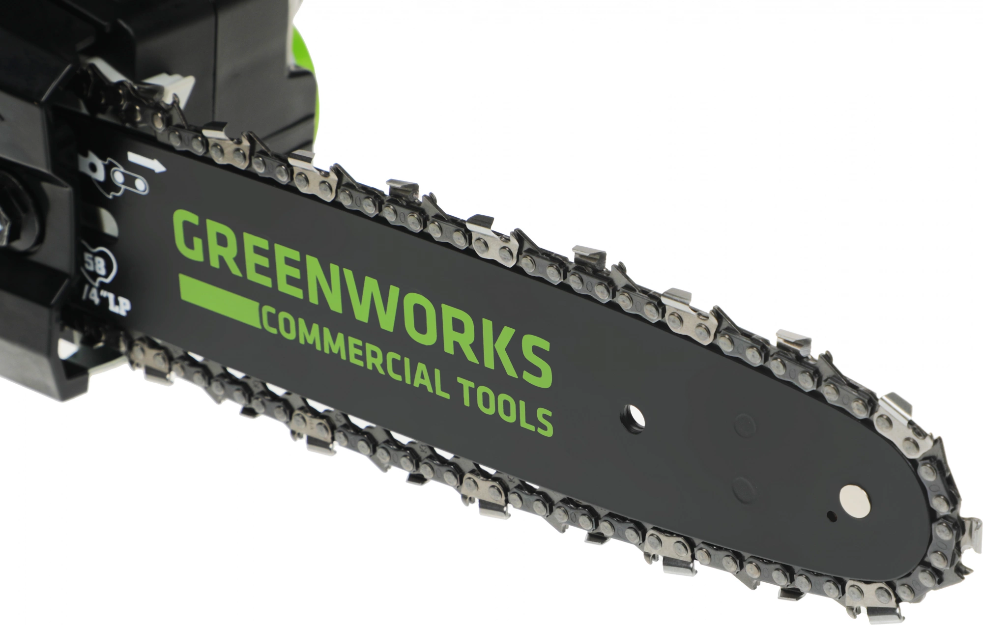 Цепная пила Greenworks GD40TCS аккум. дл.шины:10" (25cm) (2003807) — миниатюра 7