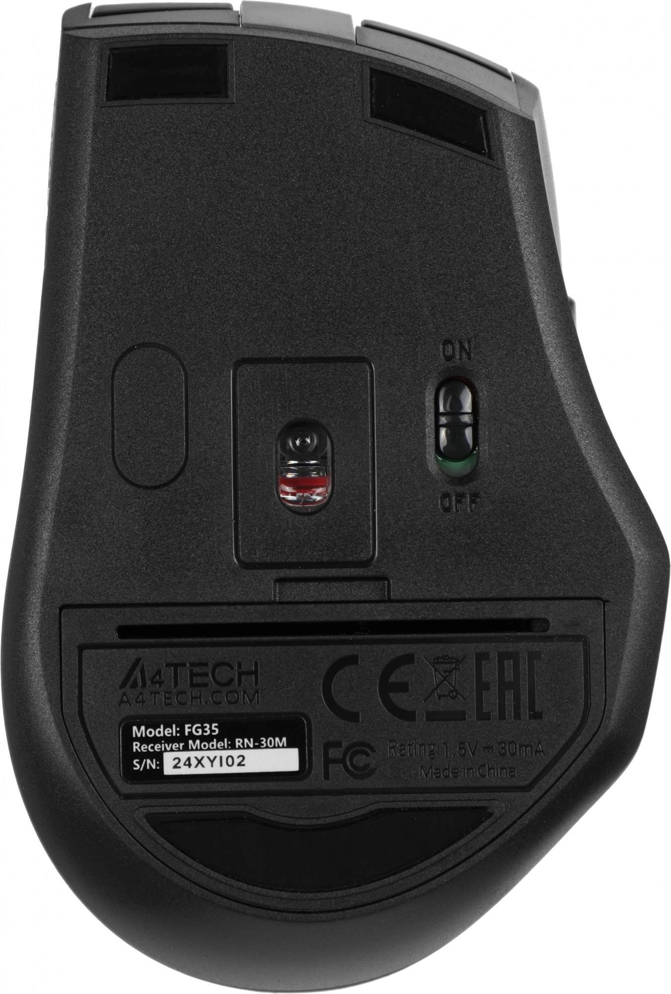 Клавиатура + мышь A4Tech Fstyler FG1035 клав:черный/серый мышь:черный/серый USB беспроводная Multimedia (FG1035 GREY) — миниатюра 11