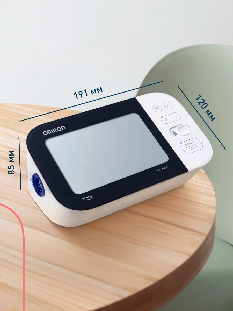 Тонометр автоматический Omron M7 Intelli IT — миниатюра 19