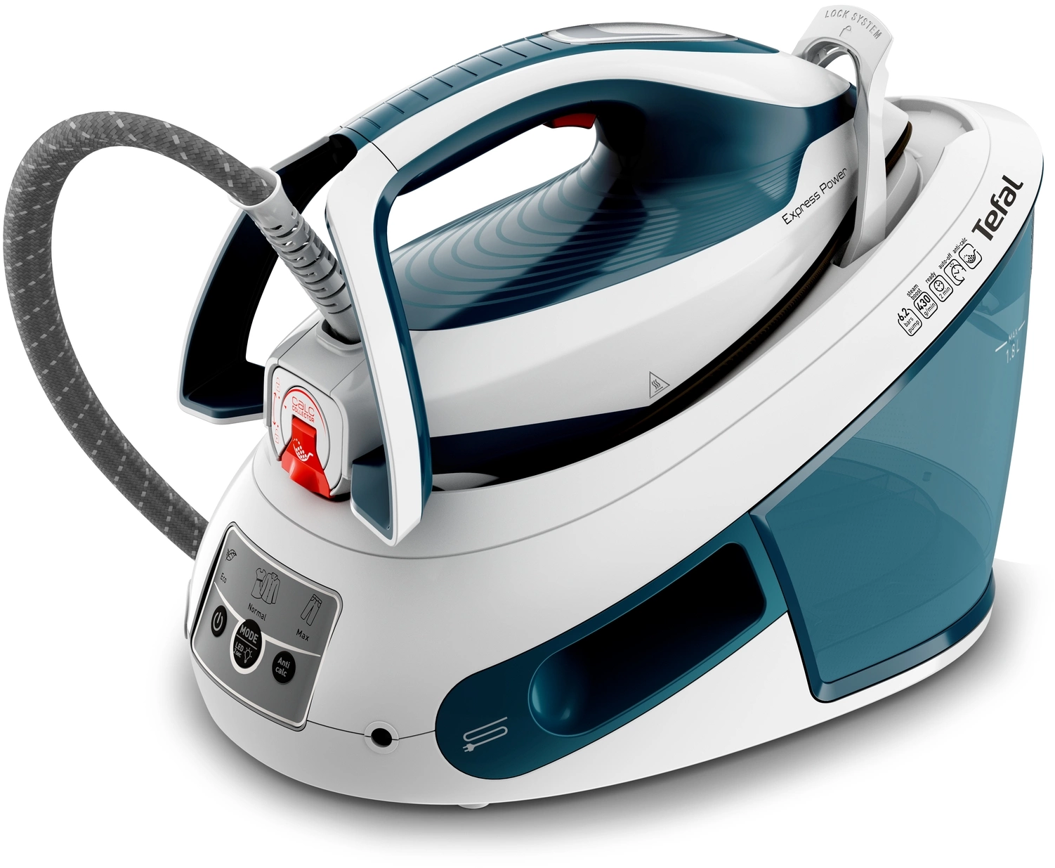 Парогенератор Tefal Express Power SV8111E0 2800Вт синий/белый — миниатюра 2