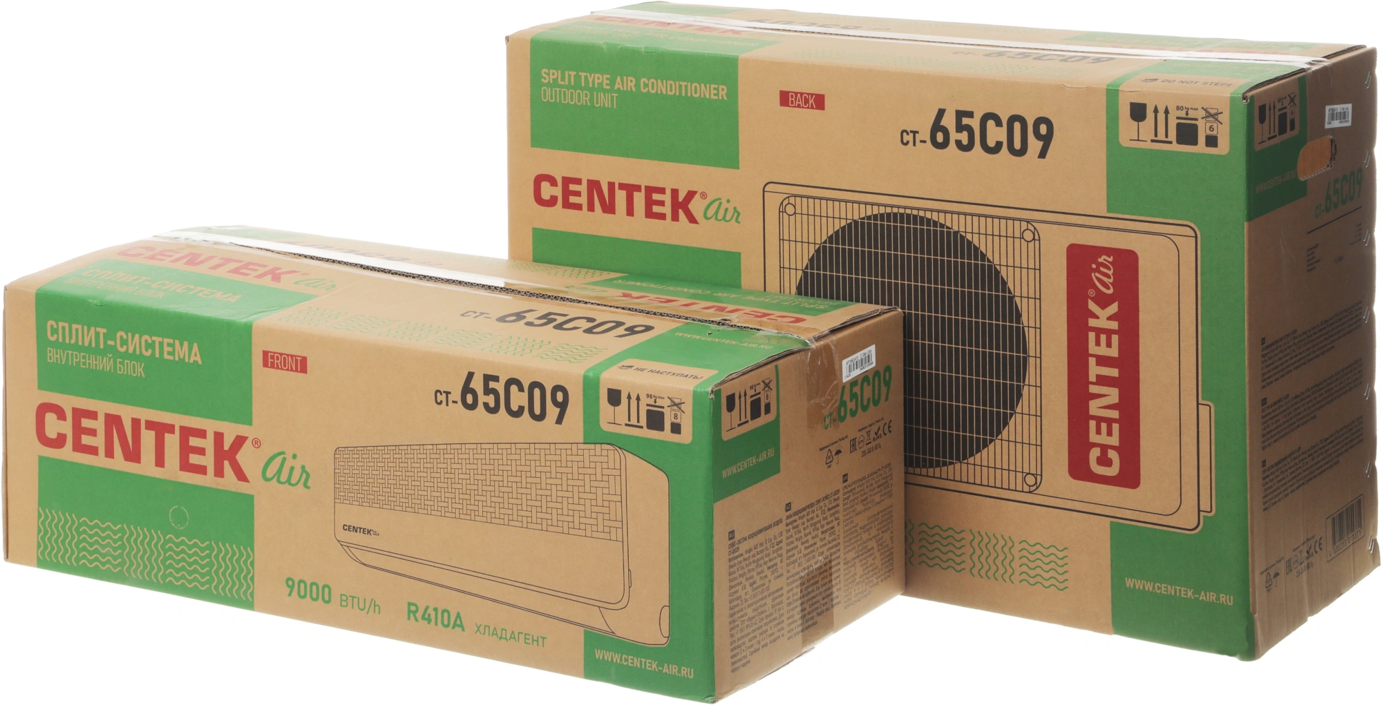 Сплит-система Centek CT-65C09 белый — миниатюра 13