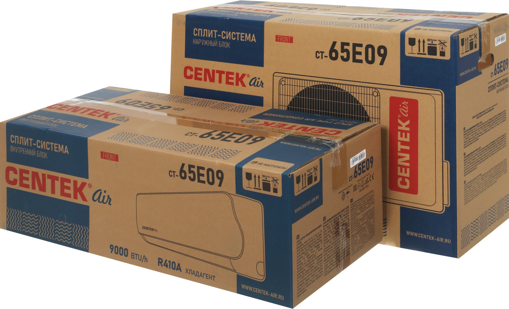 Сплит-система Centek CT-65E09 белый — миниатюра 6