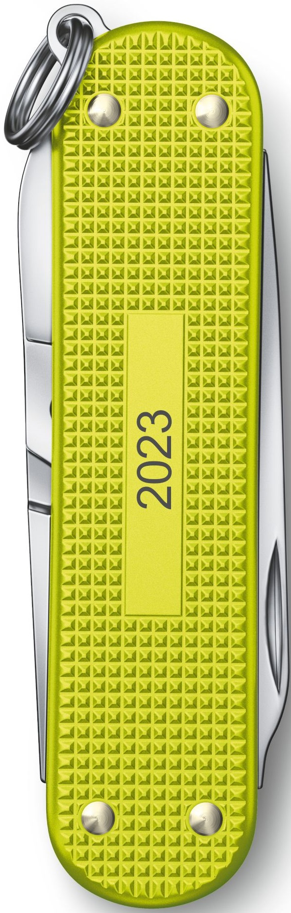 Нож перочинный Victorinox Classic SD Alox (0.6221.L23) 58мм 5функц. желтый подар.коробка — миниатюра 2
