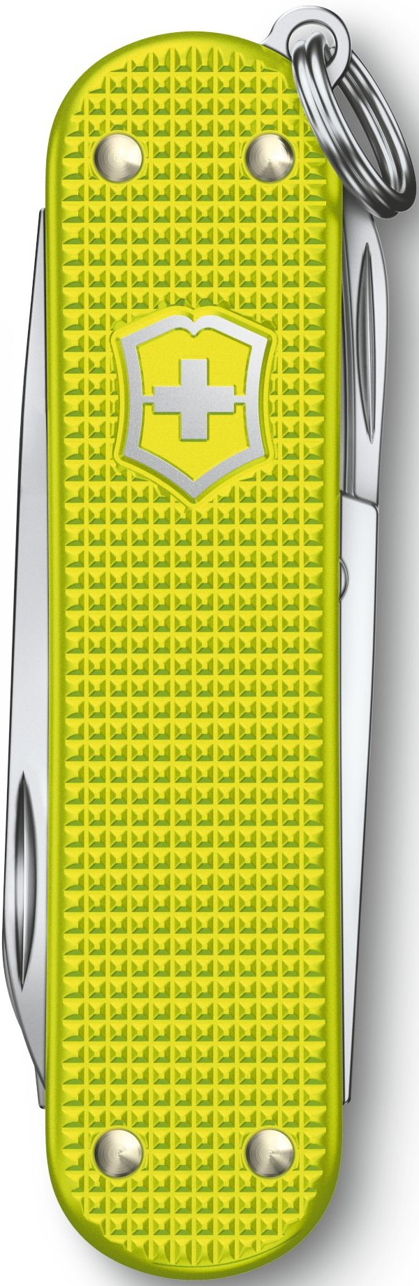 Нож перочинный Victorinox Classic SD Alox (0.6221.L23) 58мм 5функц. желтый подар.коробка — миниатюра 3