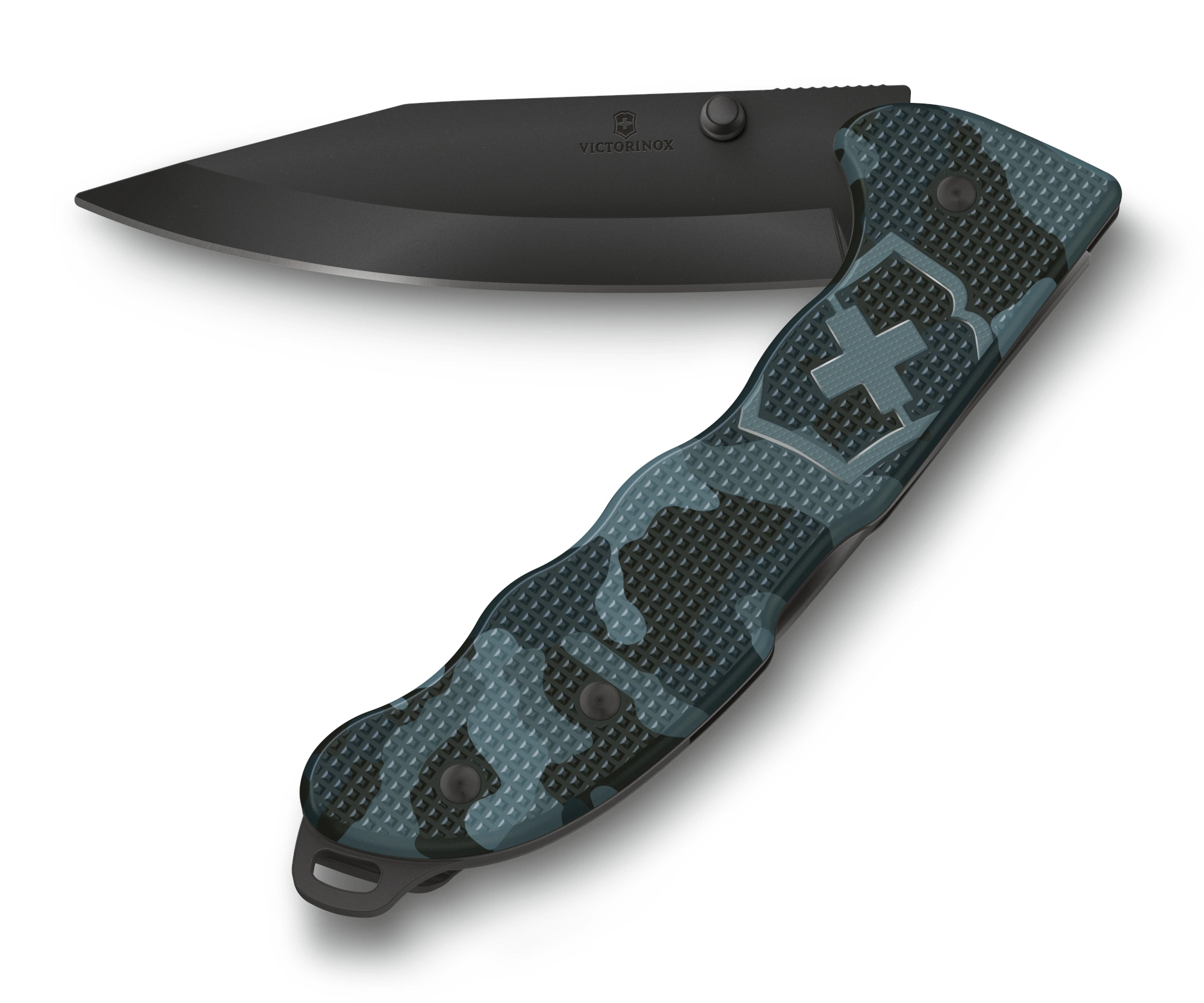 Нож перочинный Victorinox Evoke BSH Alox Navy (0.9425.DS222) 136мм 4функц. синий камуфляж подар.коробка — миниатюра 3