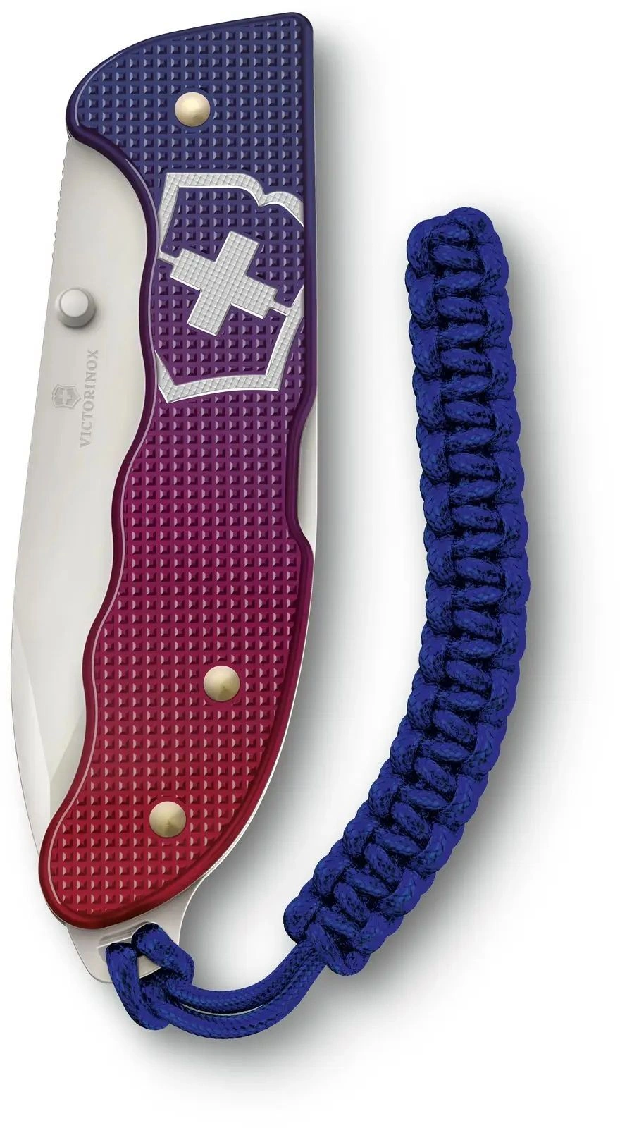 Нож перочинный Victorinox Evoke Alox (0.9415.D221) 136мм 5функц. синий/красный подар.коробка в комплекте: паракорд — миниатюра 3