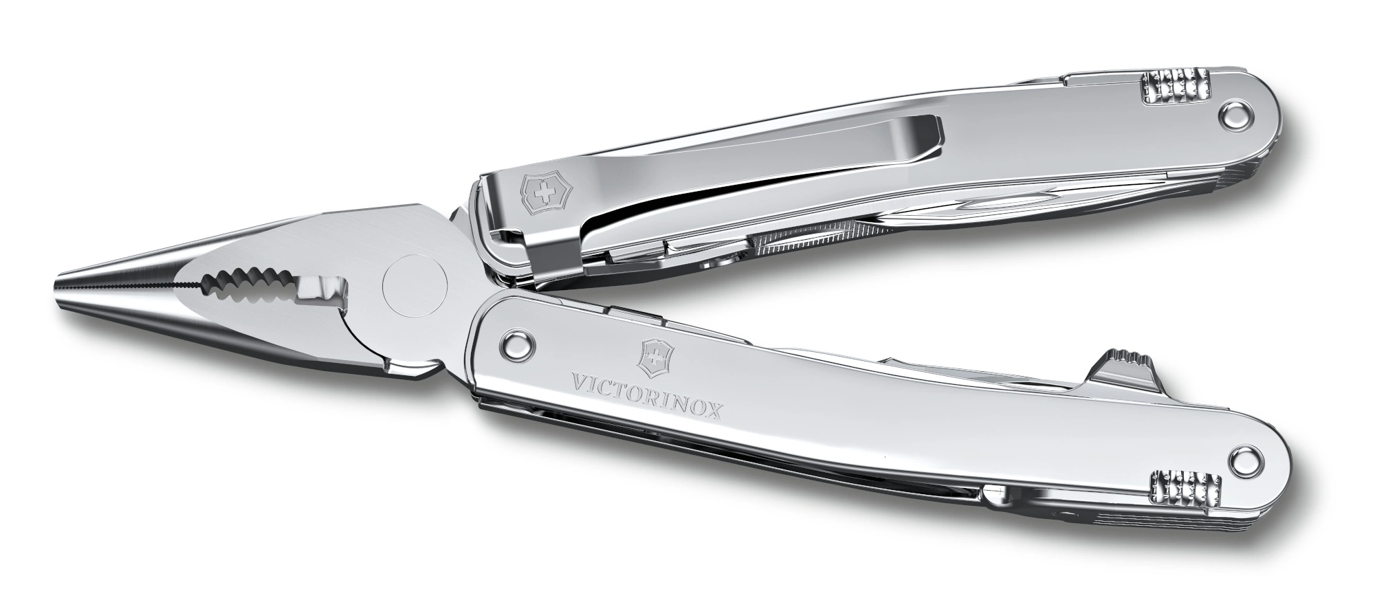 Мультитул Victorinox SwissTool Spirit MX Clip (3.0224.MKB1) 105мм 24функц. серебристый блистер — миниатюра 4