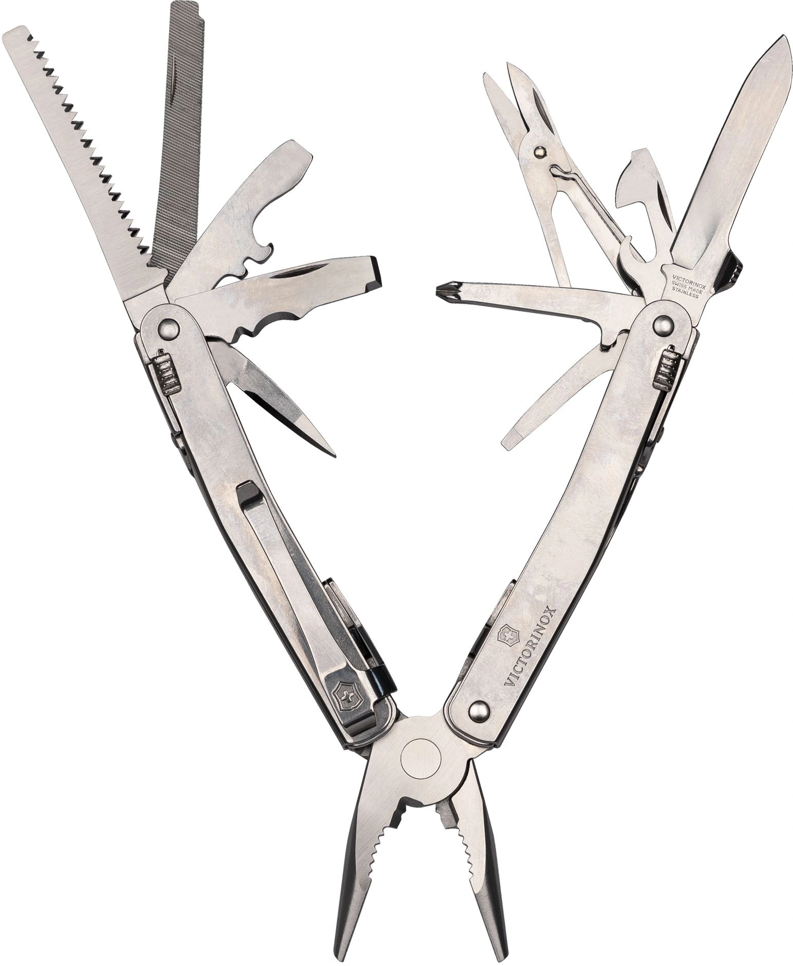 Мультитул Victorinox SwissTool Spirit MX Clip (3.0224.MKB1) 105мм 24функц. серебристый блистер — миниатюра 9