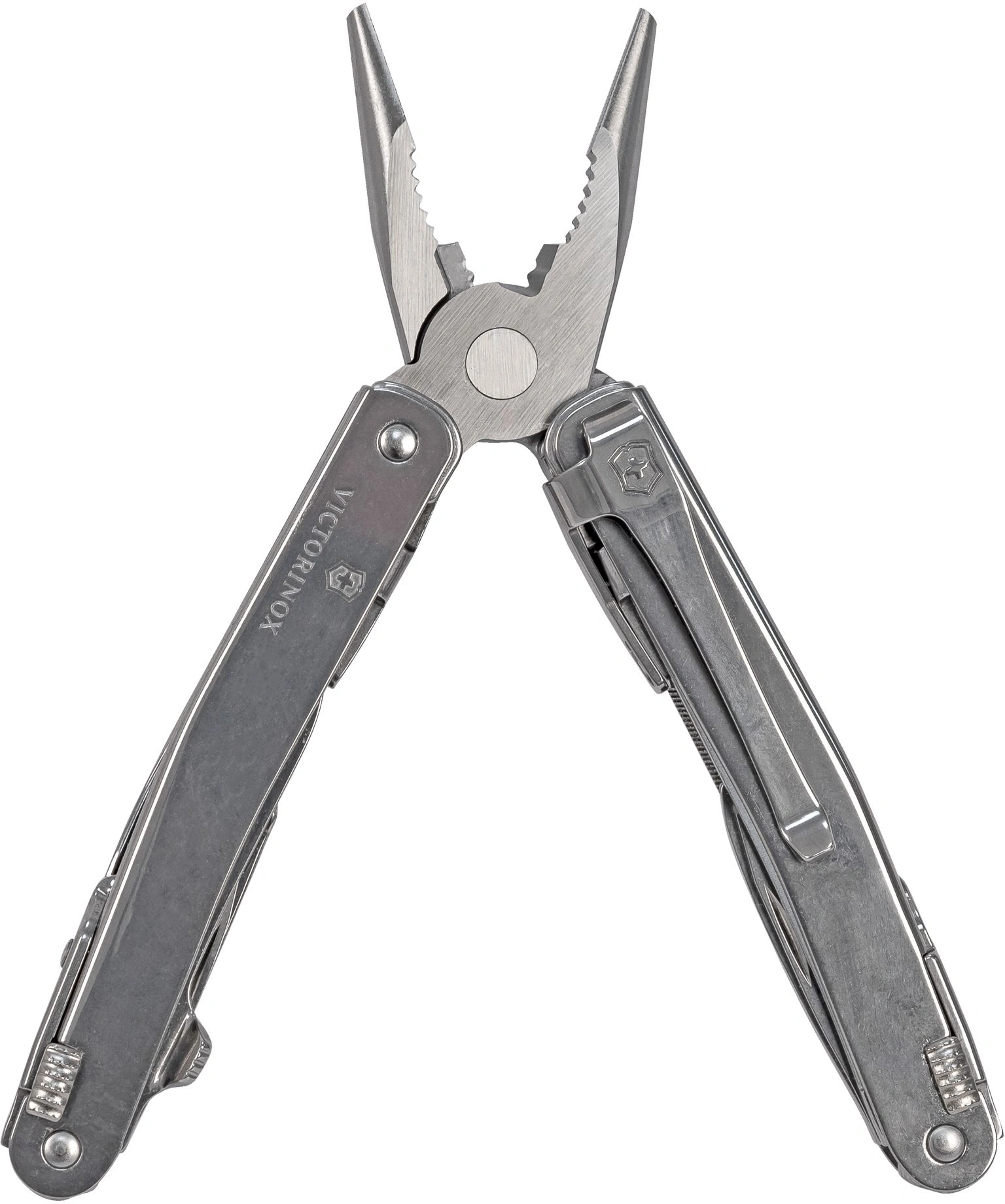 Мультитул Victorinox SwissTool Spirit MX Clip (3.0224.MKB1) 105мм 24функц. серебристый блистер — миниатюра 12