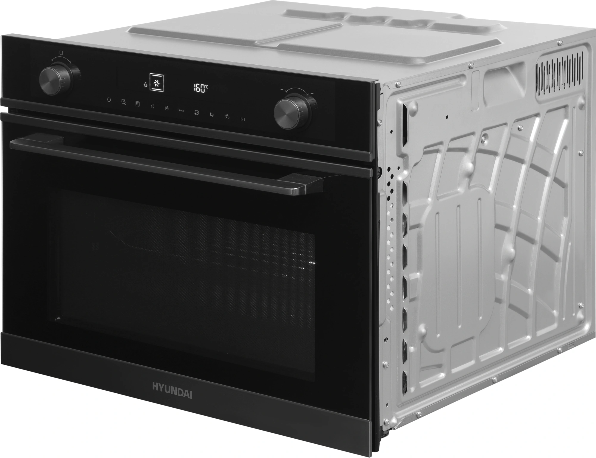 Духовой шкаф Электрический Hyundai HMEO 6540 DX черный/графитовый — миниатюра 21