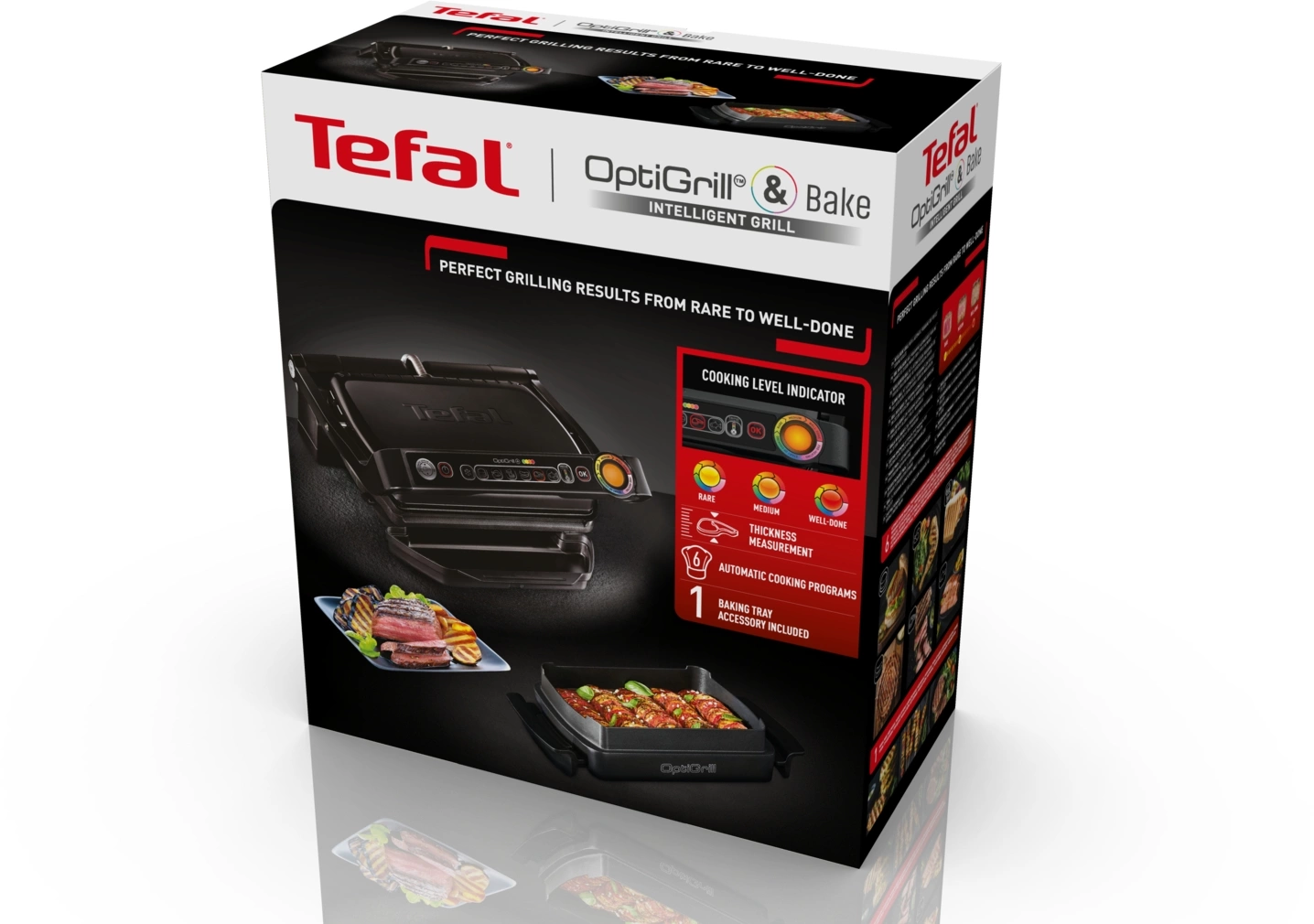 Электрогриль Tefal Optigrill+ GC714834 2000Вт черный — миниатюра 10