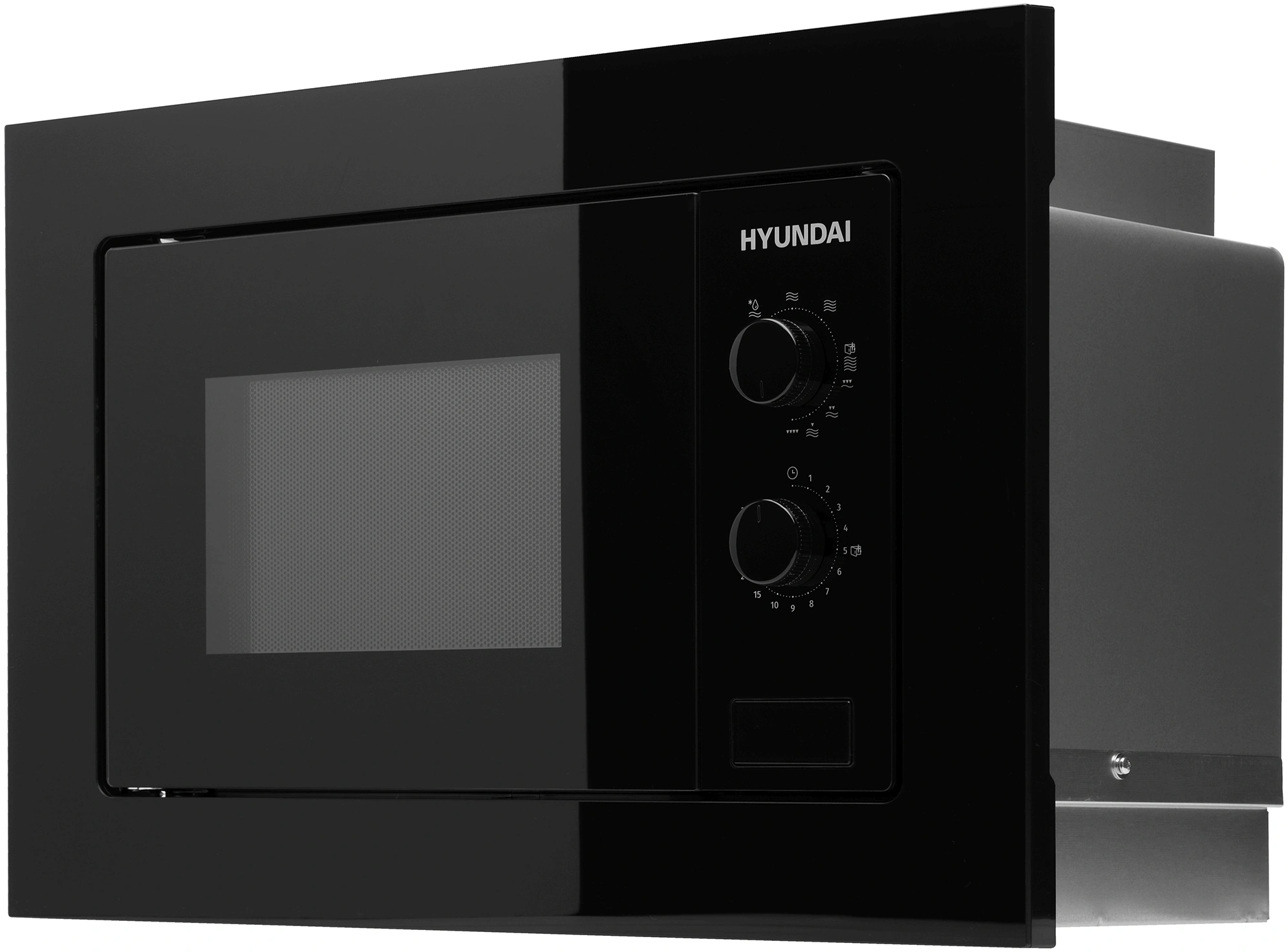 Микроволновая печь Hyundai HBW 2030 BG 20л. 800Вт черный (встраиваемая) — миниатюра 6