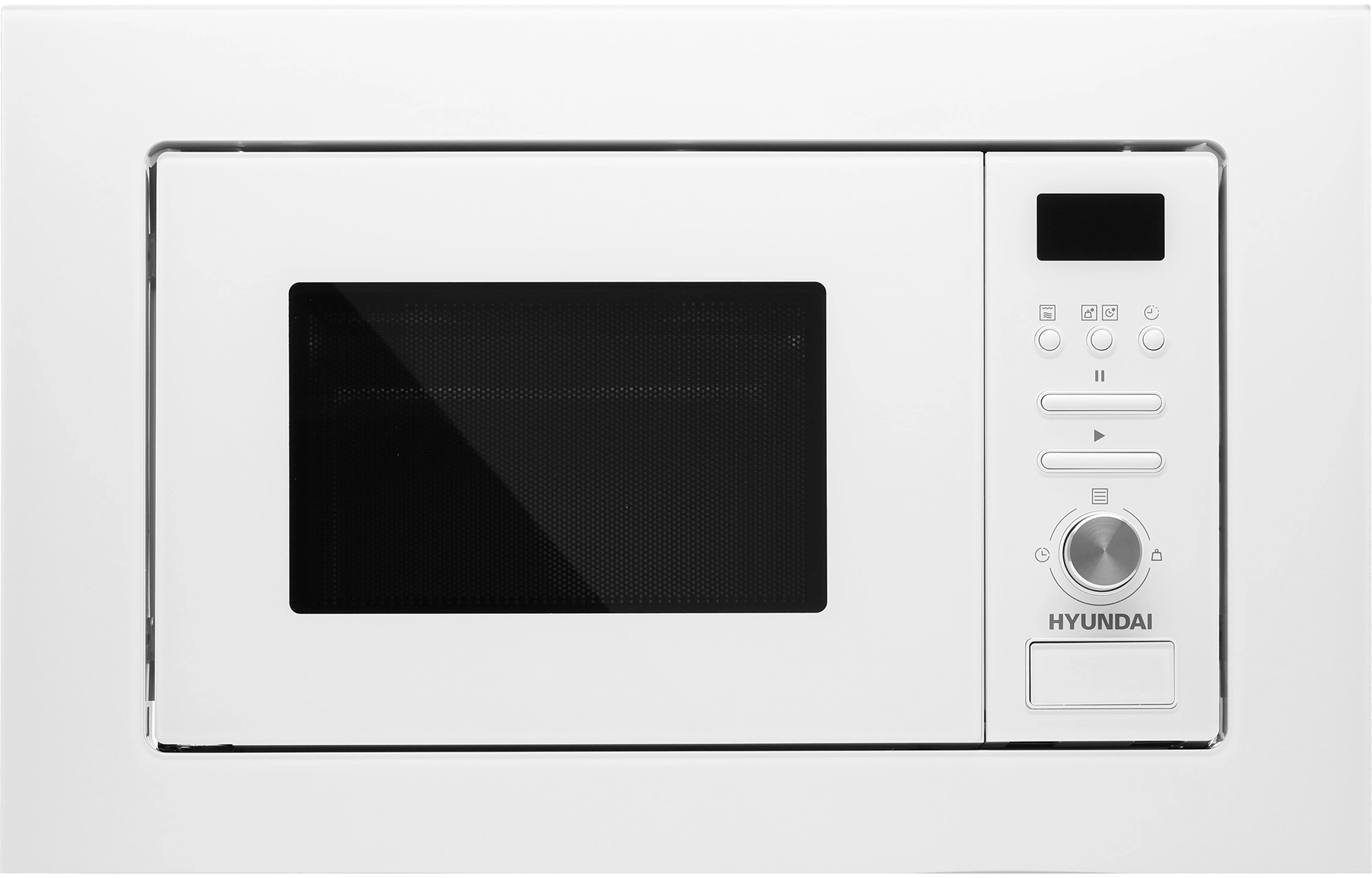 Микроволновая печь Hyundai HBW 2040 WG 20л. 800Вт белый (встраиваемая)