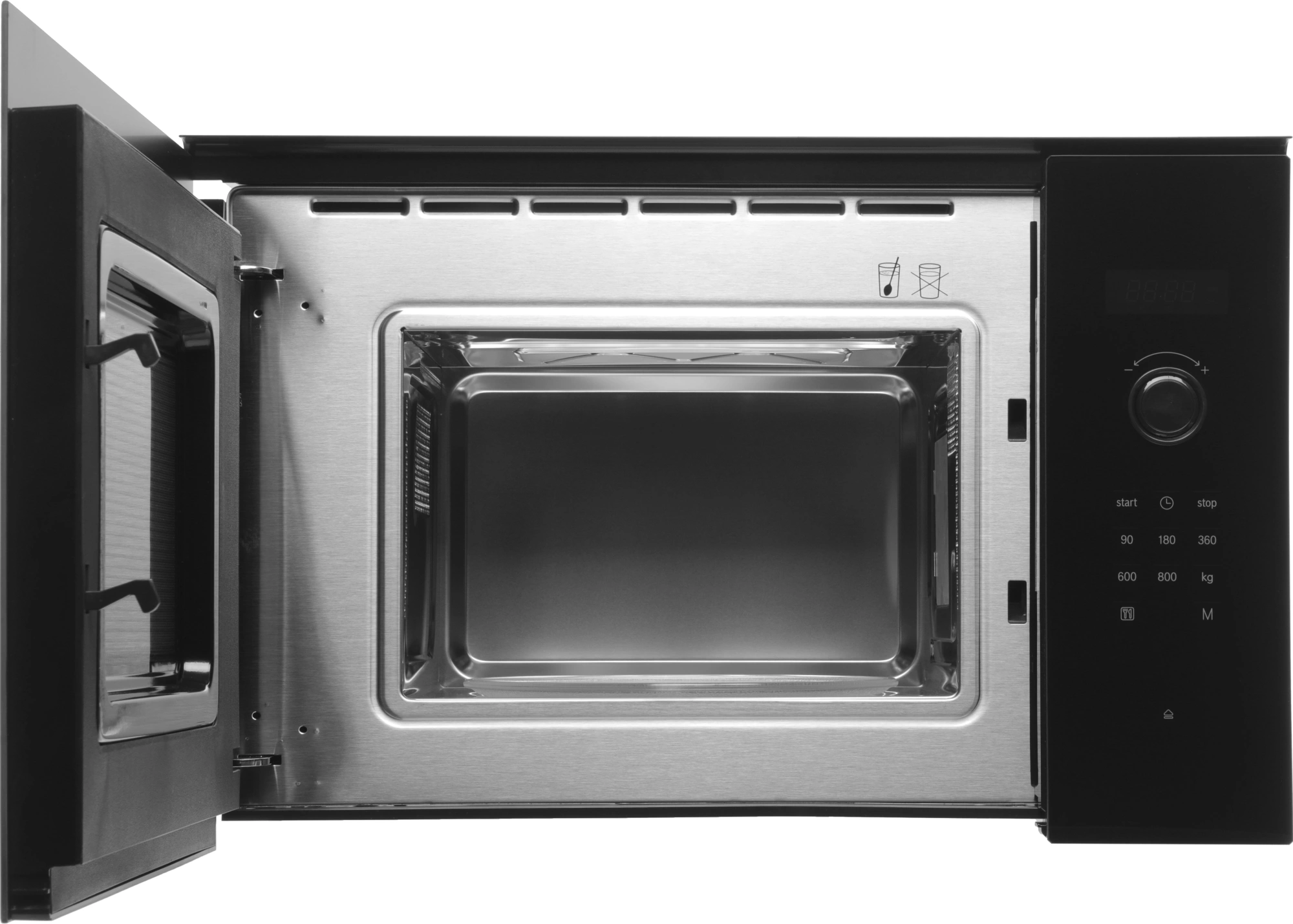 Микроволновая печь Bosch BFL524MB0 20л. 800Вт черный (встраиваемая) — миниатюра 7