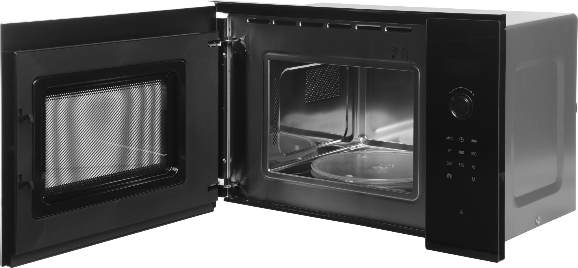 Микроволновая печь Bosch BFL524MB0 20л. 800Вт черный (встраиваемая) — миниатюра 8