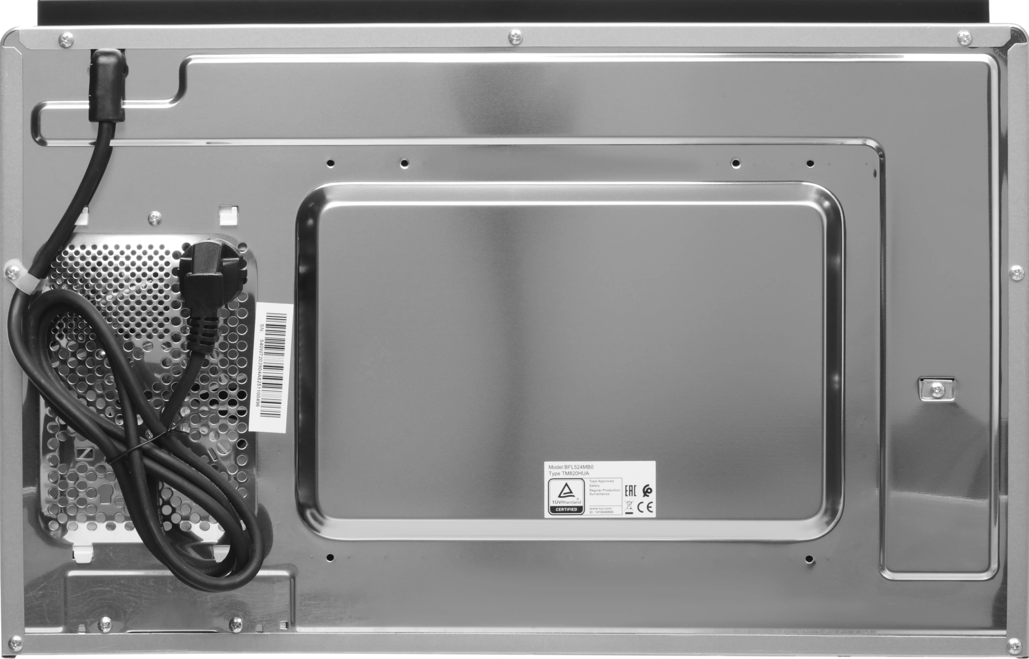 Микроволновая печь Bosch BFL524MB0 20л. 800Вт черный (встраиваемая) — миниатюра 13