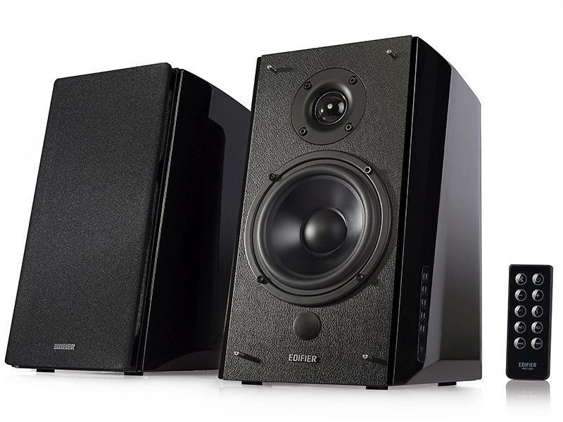 Колонки Edifier R2000DB 2.0 черный/черный 120Вт BT — фото 1