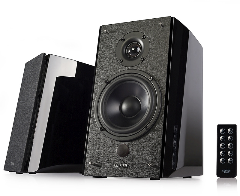 Колонки Edifier R2000DB 2.0 черный/черный 120Вт BT — миниатюра 2
