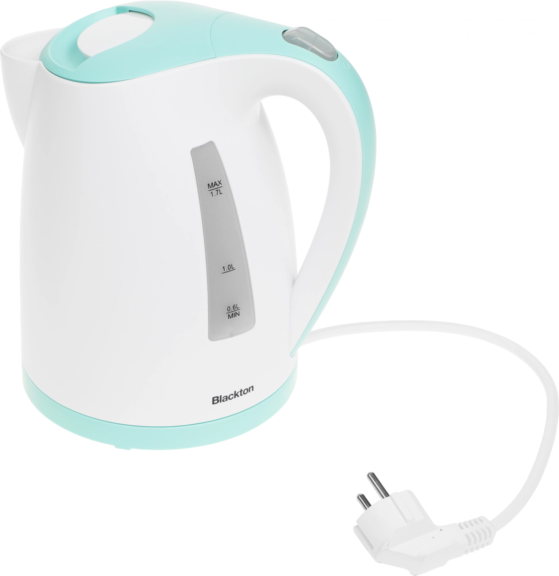 Чайник электрический Blackton Bt KT1702P 1.7л. 2200Вт белый/зеленый корпус: пластик (86185602) — миниатюра 10
