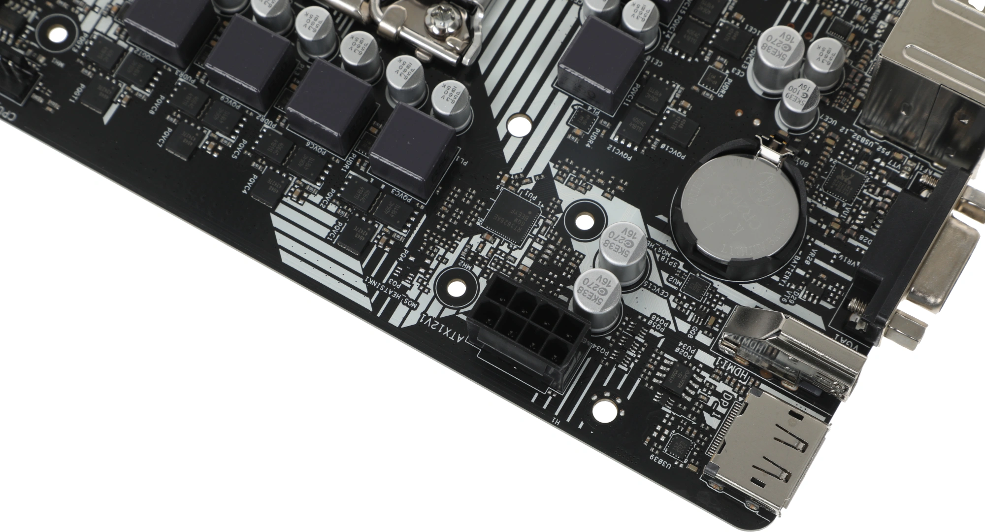 Материнская плата Asrock B760M-HDV/M.2 D4 Soc-1700 Intel B760 2xDDR4 mATX AC`97 8ch(7.1) GbLAN RAID+VGA+HDMI+DP — миниатюра 8