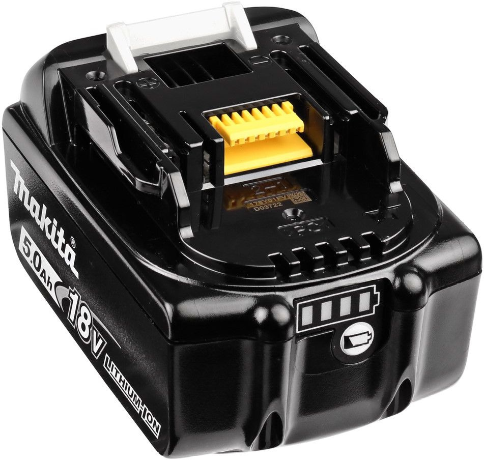 Батарея аккумуляторная Makita BL1850B LXT 18В 5Ач Li-Ion (632G59-7) — миниатюра 4