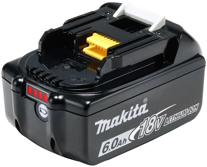 Батарея аккумуляторная Makita BL1860B LXT 18В 6Ач Li-Ion (632F69-8) — миниатюра 8