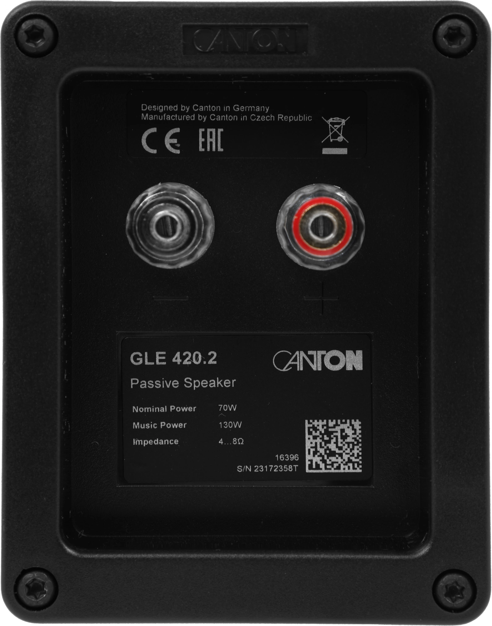 Фронтальные колонки Canton GLE 420.2 2.0 130Вт белый (в комплекте: 2 колонки) — миниатюра 6