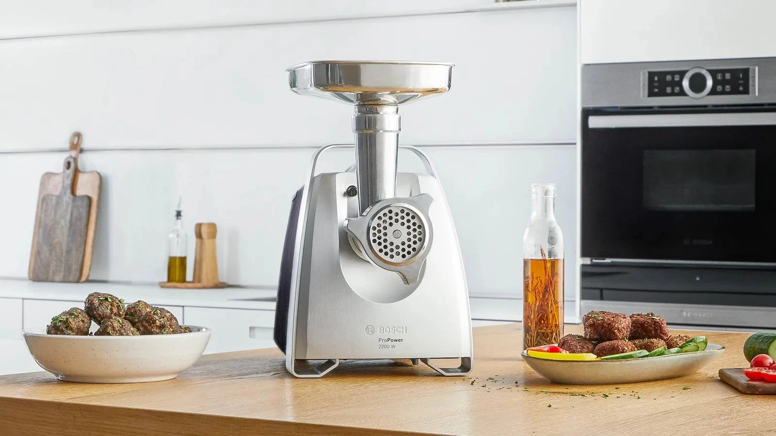 Мясорубка Bosch MFW68660 2200Вт черный — миниатюра 12