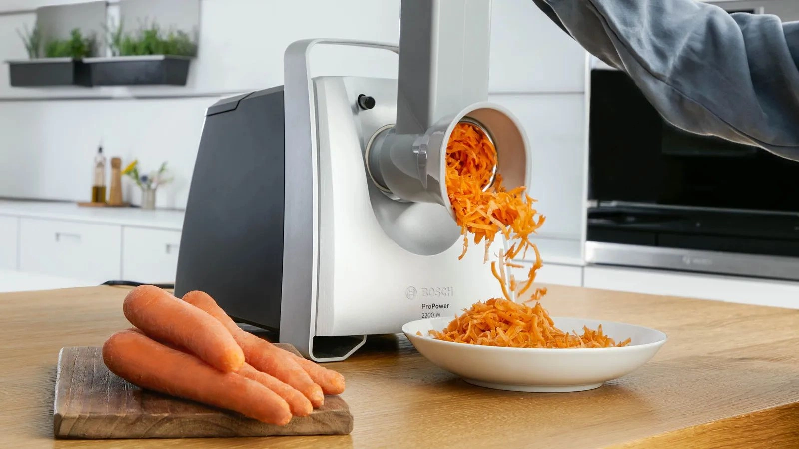 Мясорубка Bosch MFW68660 2200Вт черный — миниатюра 11