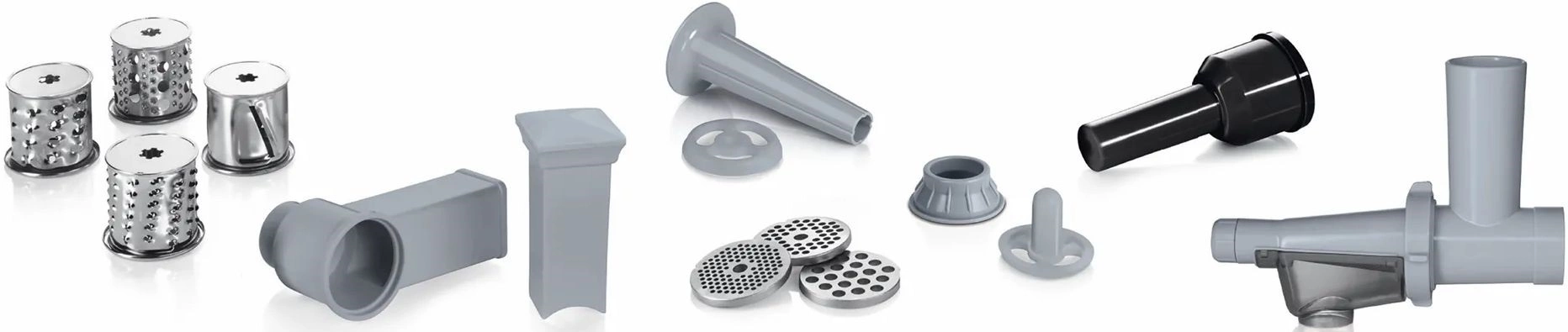 Мясорубка Bosch MFW68660 2200Вт черный — миниатюра 25