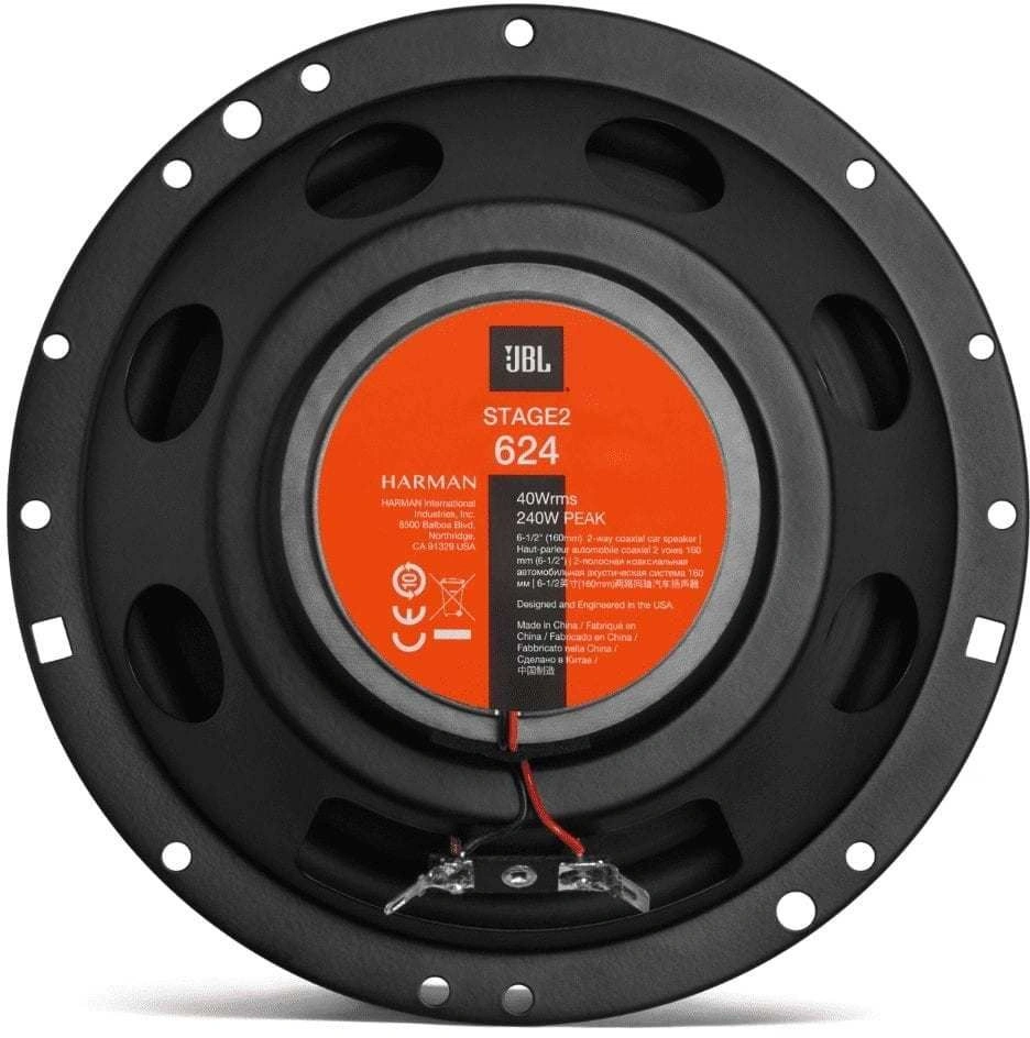 Колонки автомобильные JBL Stage2 624 (без решетки) 240Вт 91дБ 4Ом 16.5см (6 1/2дюйм) (ком.:2кол.) коаксиальные двухполосные — миниатюра 4