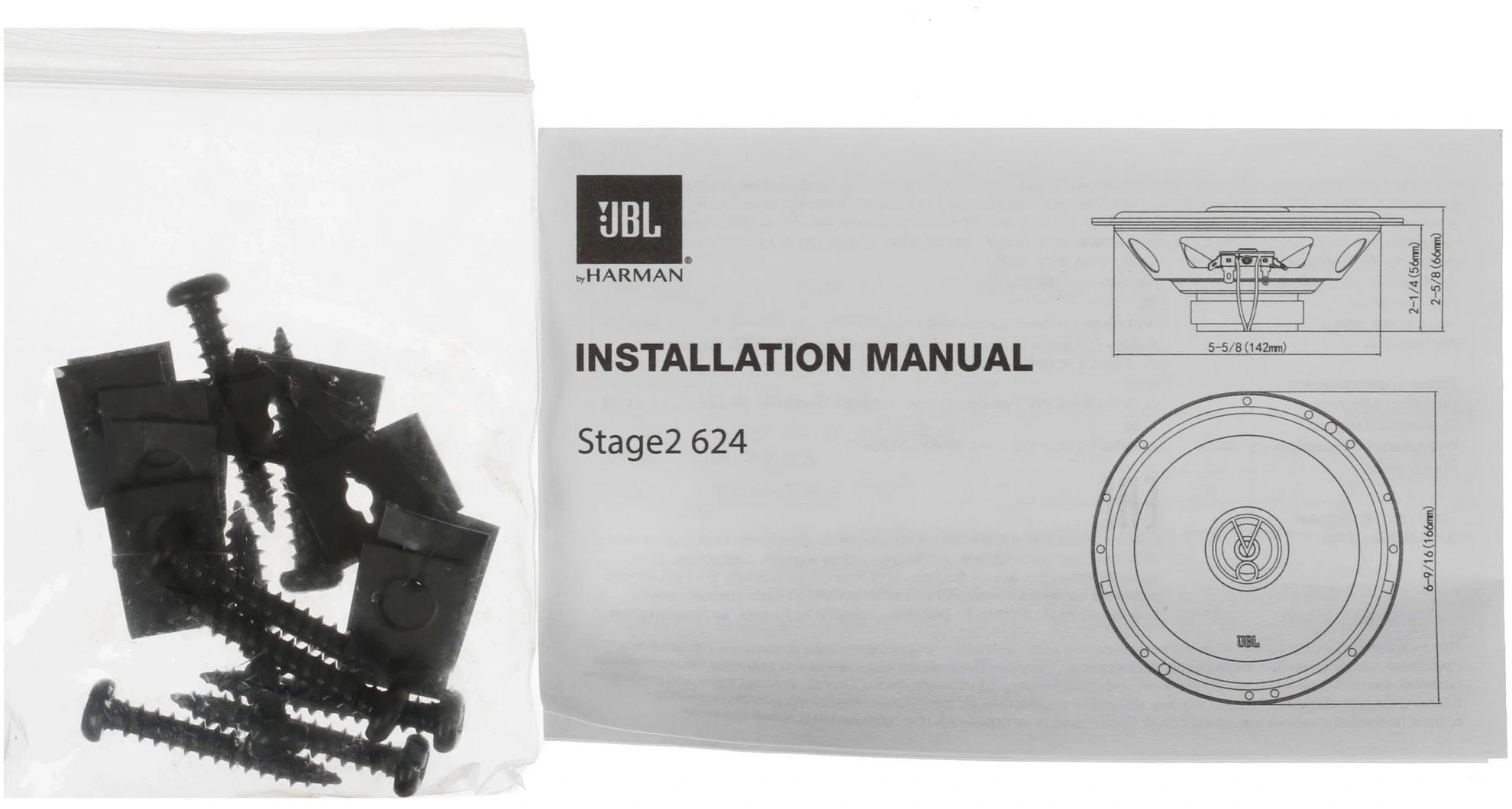Колонки автомобильные JBL Stage2 624 (без решетки) 240Вт 91дБ 4Ом 16.5см (6 1/2дюйм) (ком.:2кол.) коаксиальные двухполосные — миниатюра 7