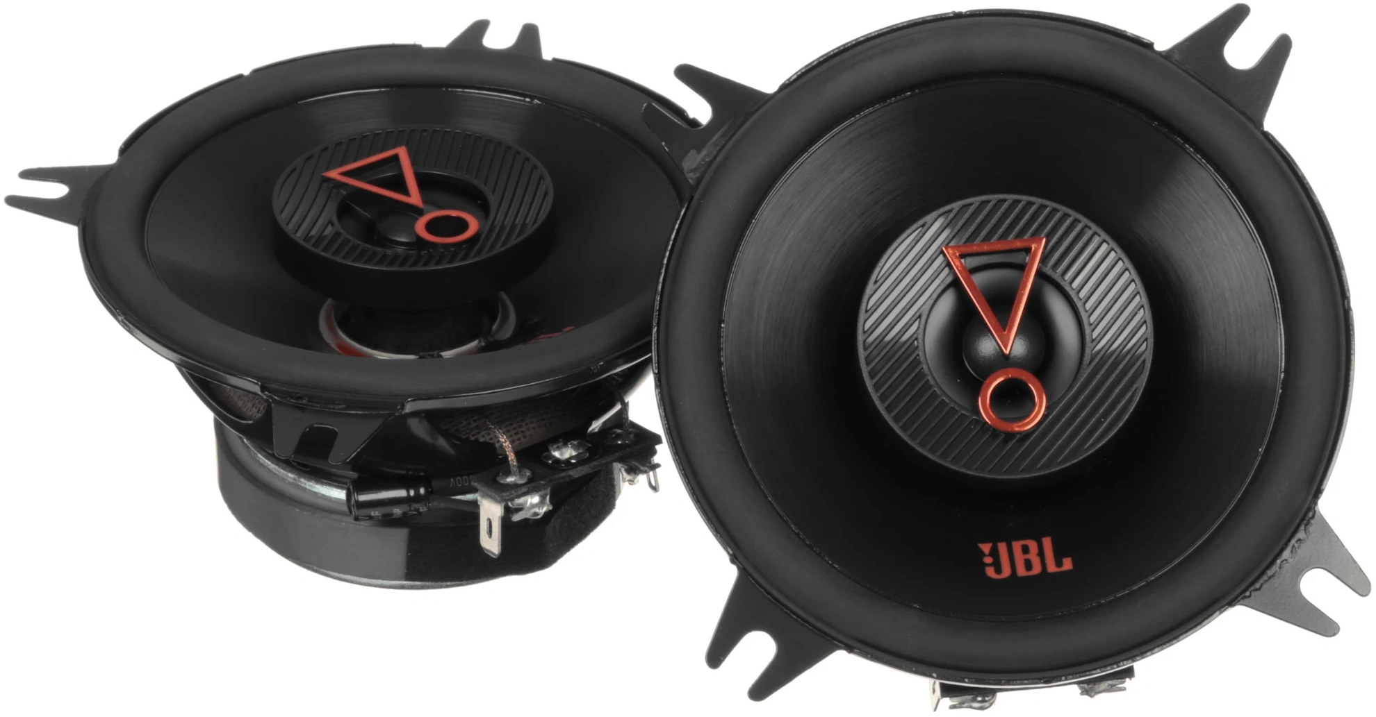 Колонки автомобильные JBL Stage3 427F 150Вт 90дБ 3Ом 10см (4дюйм) (ком.:2кол.) коаксиальные двухполосные — миниатюра 4